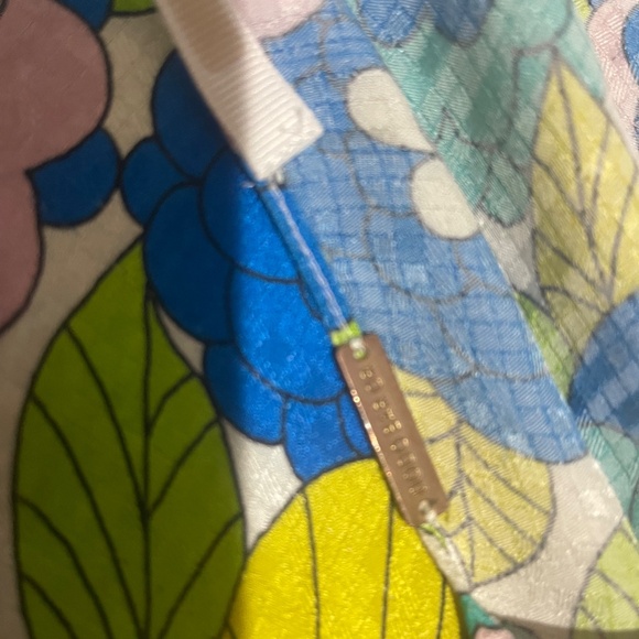 Dodo Bar Or Corinna Blue Multi Floral Dress – Women’s Size 8 (Retails $665) - Picture 15 of 16